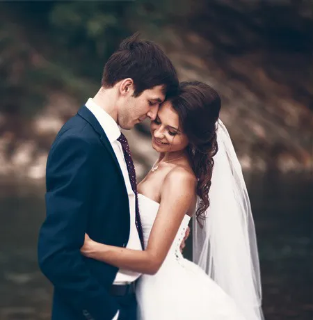 Wedding photo retouching